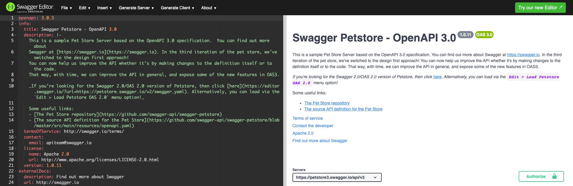 Swagger Editor